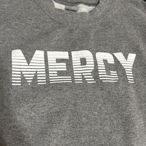 Men's S heavy blend gray sweatshirt long sleeve MERCY